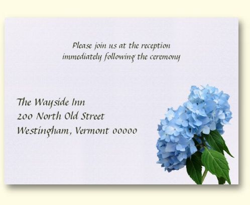 wedding venue cards