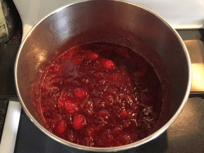 Homemade Cranberry Sauce