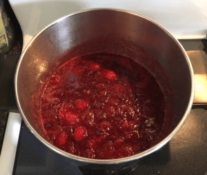 cranberry sauce