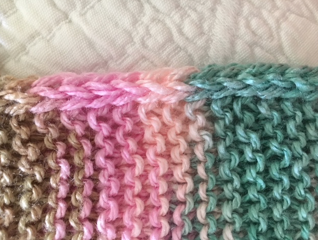 i-cord edging made as I knit