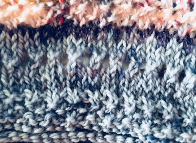 eyelet knitting