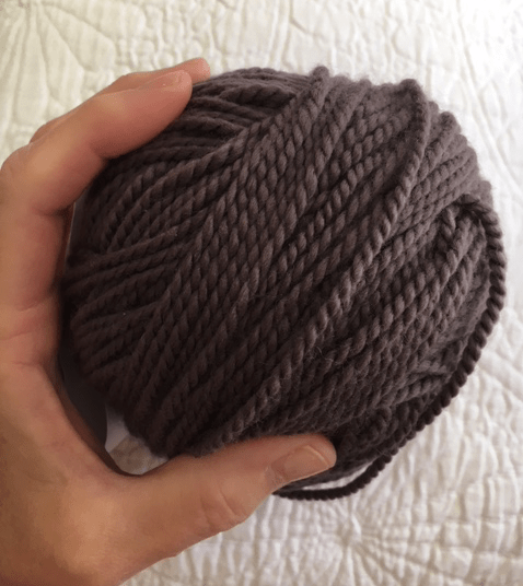 gray fig ball of yarn