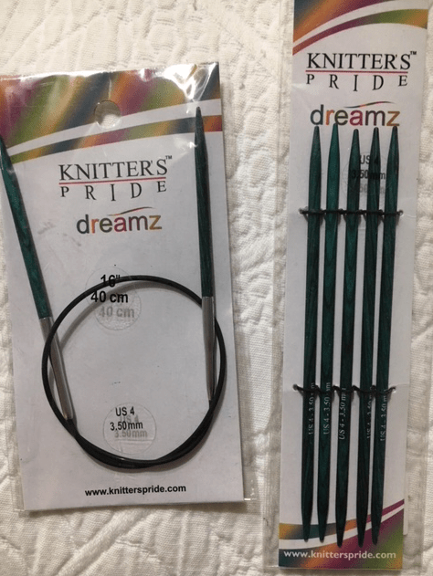 circular and double pointed needles