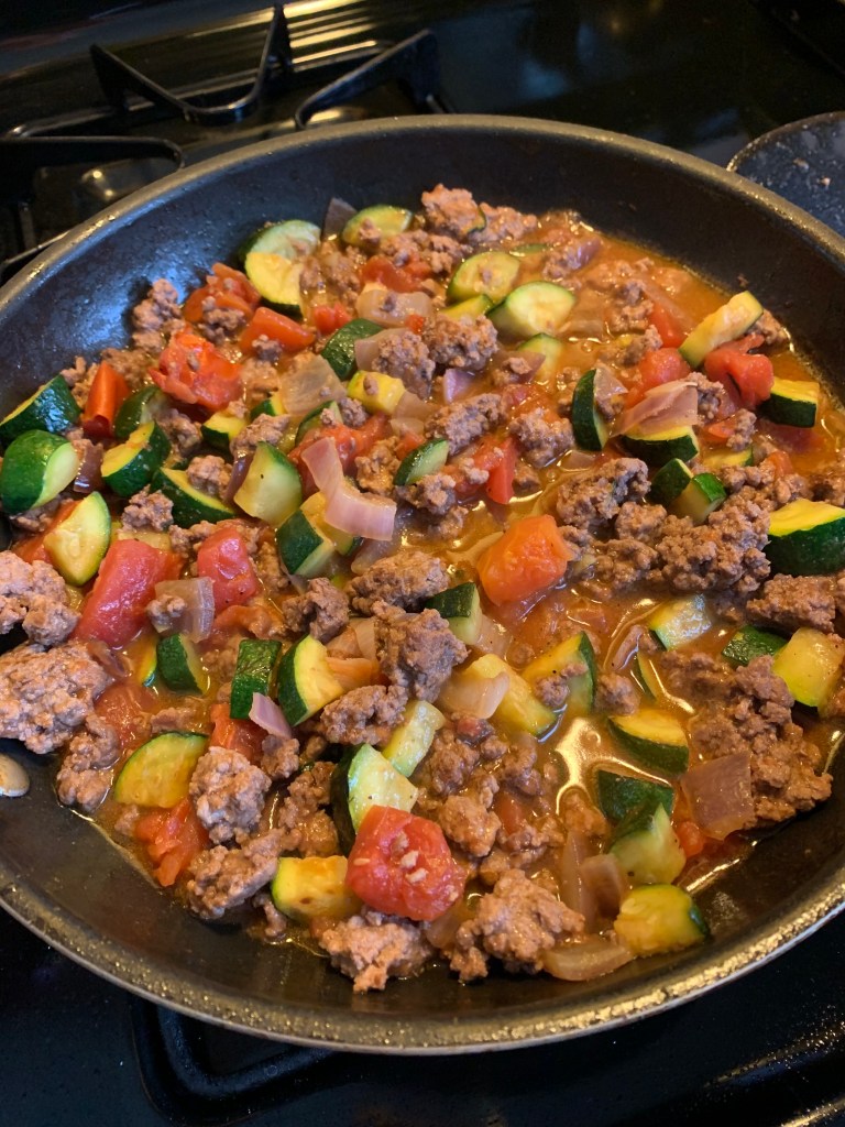 one pan Keto dinner