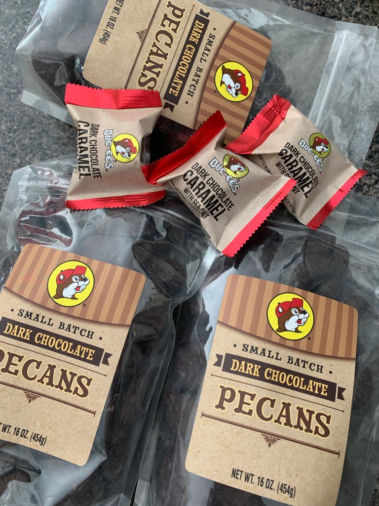Buccees candy and pecans