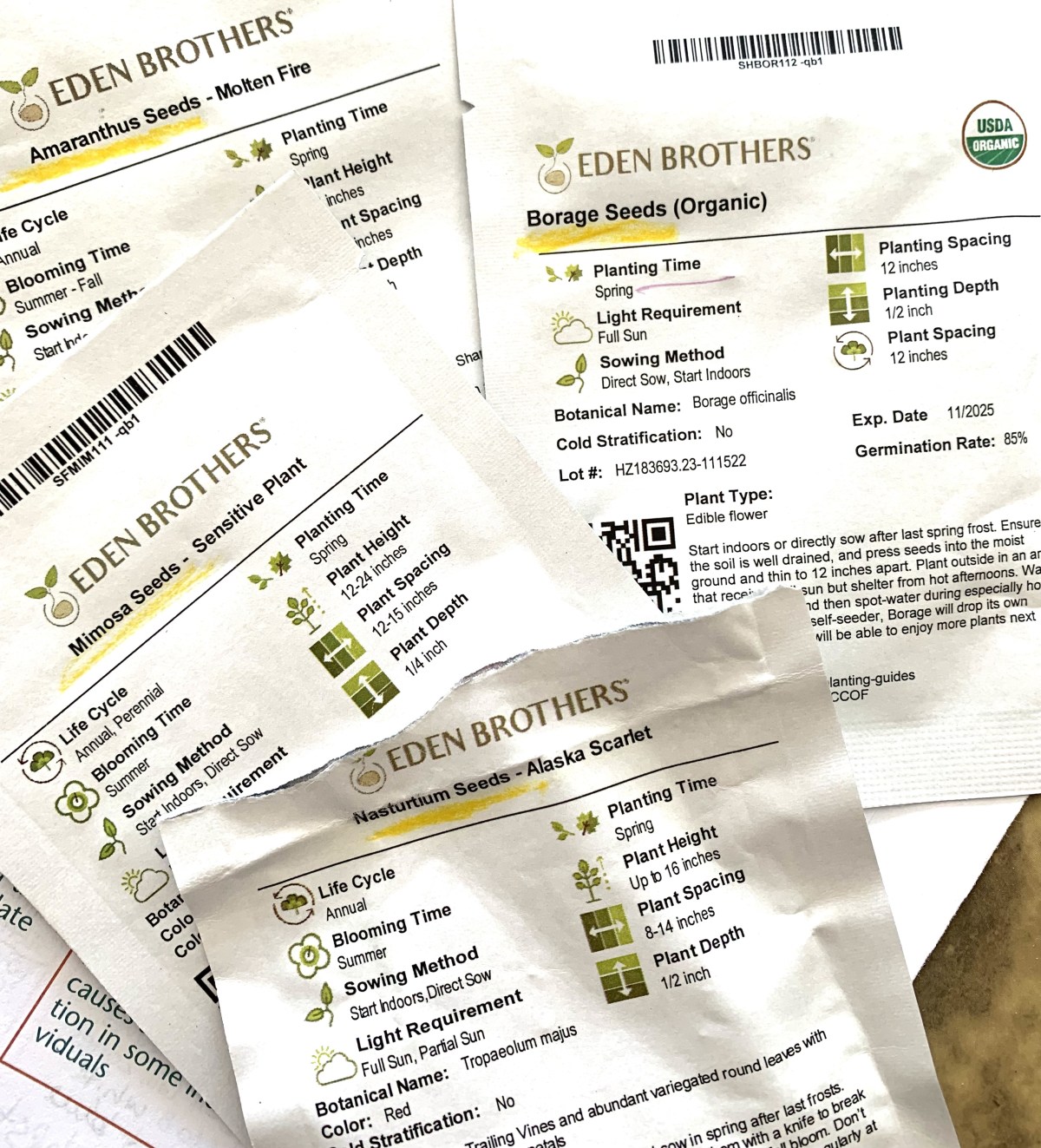 Planting Some New Flower and Herb&nbsp;Seeds