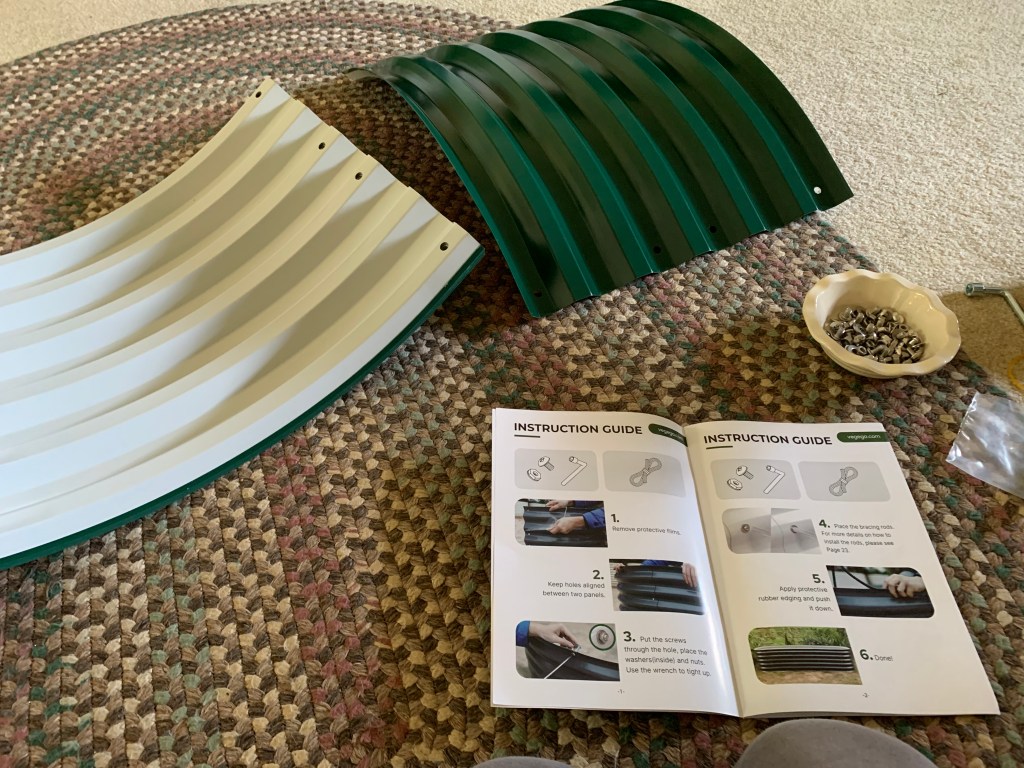 Vegega directions booklet