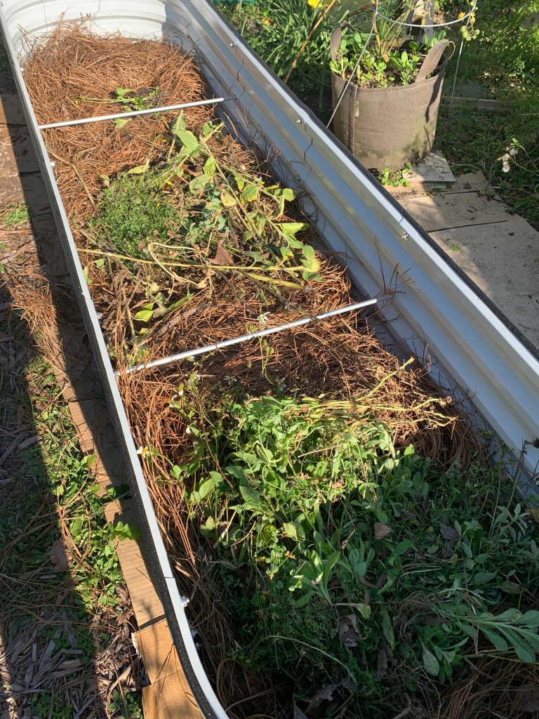 Vegega metal raised garden bed