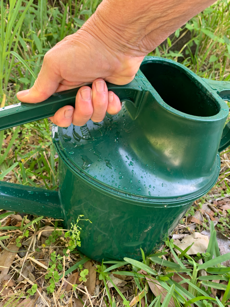 Haws watering can carry handle